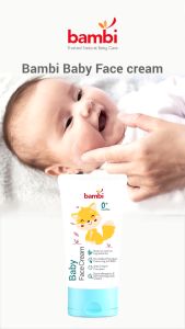 BAMBI Baby Face Cream 50ml / Krim Lotion Pelembab Wajah Bayi / BAMBI BANDUNG