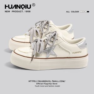HuanQiu | New Summer Casual Stylish Ins Style Star Canvas Shoes