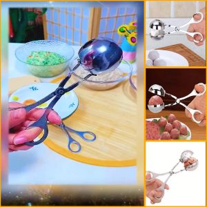 Khuôn Làm Thịt Viên  làm thịt mọc  Kẹp Tạo Hình Thịt Viên Bánh Tròn Gia Dụng Thông Minh