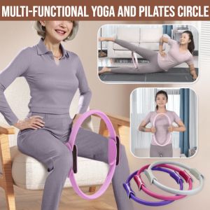 Multi-Functional Yoga And Pilates Circle For Strengthening Legs Yoga Pilates Circle Ring Full Body Toning