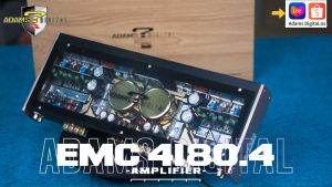 Adams Digital 4 Channel High Perfomance Amplifier Hi-Res Audio EMC-4180.4 EMPIRE Series