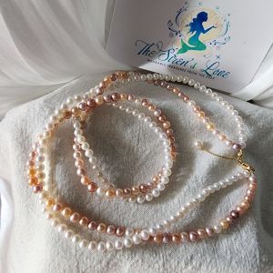 Twin Freshwater Pearls Necklace