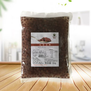Game Red Bean Dragon Ball Red Bean Dragon Ball 1kg Pack Milk Tea Dessert Raw Material Milk Tea with Red Beans Milk Tea Dessert Special Red Bean Burst