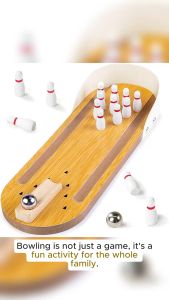 FS 842 Mini Wooden Bowling Game for Kids