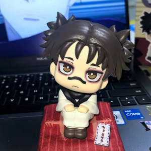 Bandai | 10cm Jujutsu Kaisen Choso Cute Q Version Articulated PVC Anime Figure Collectible Decorative Ornament