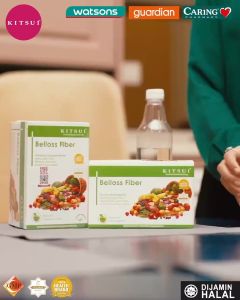 Detox Fiber Supplement for Weight Loss | Slimming | Constipation |  Halal 15x15gm Belloss Kitsui