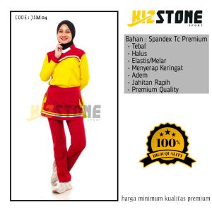 Setelan Baju Olahraga Wanita / Setelan Baju Olahraga Muslimah / Set Baju Senam Wanita