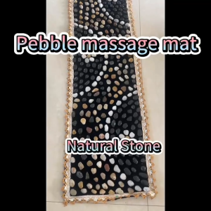 ㊙【Stimulate Blood Circulation】🔥 Pebble Stone Foot Massage Mat Foot reflexology Relaxation 鹅卵石按摩垫指压板足底