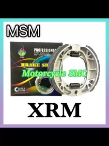 MSM Set Motorcycle Brake Shoe : XRM 110/125 WAVE 100/110/125 DASH TRINITY CG125 SHOGUN JET100/BONUS SMASH 110/125 CS90