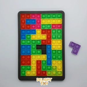 Tertis Building Block ของเล่น บล็อกตัวต่อ pop it เสริมพัฒนาการ ทักษะในเด็ก กล้ามเนื้อมัดเล็ก เล่นง่าย ปลอดภัยกับเด็ก