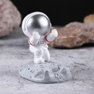 Creative Astronaut Mobile Phone Stand Holder Spaceman Desk Decoration Smartphone Bracket Home Ornaments For iPhone All Phone