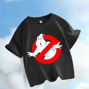 Bandai | 2026 Ghostbusters Daredevil Childrens Comic Game Cartoon Print Boys and Girls Sportswear Casual Shirts Summer Shirts