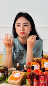 Combo 2 gói chè lam gấc dẻo ngon ít ngọt Gấc Garden 250g