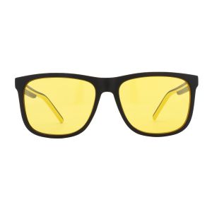 ZENOTTIC UV400 Protection Night Vision Goggles Mens Polarized Sunglasses - Lightweight TR90 Frame Square Men Sunglasses