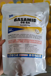 BASAMID 98 GR INSEKTISIDA NEMATISIDA PENGENDALI HAMA CACING TANAH 500 GRAM