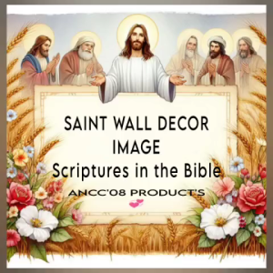 Virgil mary image Scriptures in the bible wall decor designs