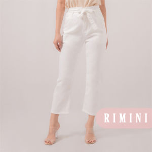 RIMINI - Bawahan Wanita Denim Holiday Slimfit Premium 26-33 - Chain Highwaist Pants - 5156