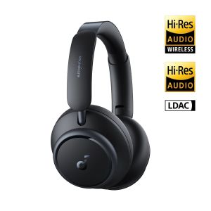 Soundcore Space Q45 Adaptive Noise Cancelling Headphones Reduce Noise by Up to 98% Ultra Long 50H Playtime App Control Hi-Res Sound with Details Bluetooth 5.3 Ideal for Traveling