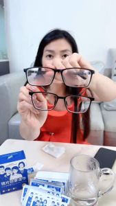 [COMBO GIẢM 30K] Hộp 100 khăn lau kính Nano chống bám hơi nước chống bụi bẩn