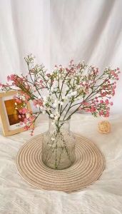 Artificial Gypsophila Flower Bouquet Decorative Fake Flowers for Weddings Christmas DIY Parties Home Gardens and Offices