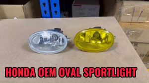 HONDA HONDA CIVIC ACCORD JAZZ CITY CRV 2001 - 2014 OEM OVAL FOG LAMP SPOTLIGHT