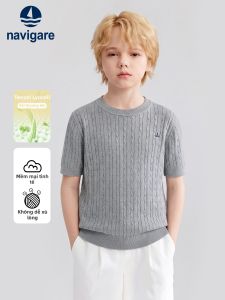 navigare kids | 2026 New Boys Summer Short Sleeve T-shirt