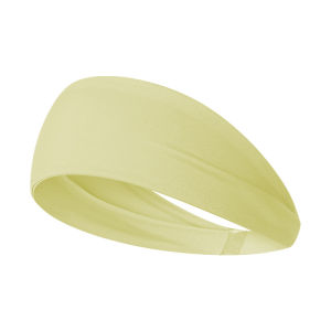 Sweat-absorbent Wide-fit Soft Elastic Fitness Headband