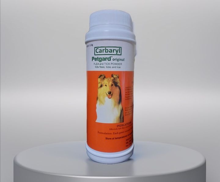 Carbaryl Petgard Original Flea and Tick Powder for dogs & cats Lazada PH