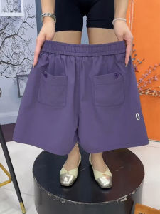 Summer New Arrival Mesh Plaid Quick-Drying Shorts Womens Western Style All-Matching Casual Pants Loose Slim Looking Fifth Pants Sports Shorts