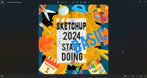 คอร์สเรียน SketchUp 2024 พื้นฐาน 5 บทเรียนเต็ม มีวีดีโอการสอนและบบฝึกหัดให้ทำทุกตอน บรรจุใน แฟลตไดร์ฟ(ไม่ได้ขายโปรแกรม)