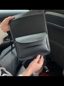 New Elegant Double-Sided Car Seat Organizer Bag with Odor-Proof Design High-Quality Leather Material Easy Extraction Suitable for Front and Rear Seats