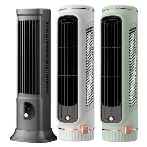 Quiet Air Cooler USB Rechargeable 3 Speeds Household Air Conditioning Fan Desktop Cooling Fan for Home Office Dormitory