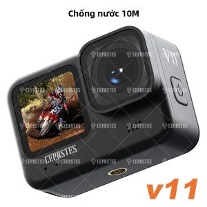 Camera Hành Động 5K 4K Với Bộ Ổn Định Điện Tử WiFi Mũ Bảo Hiểm Thể Thao Ghi Hình Video Camera Xe Đạp Màn Hình Cảm Ứng Chống Nước Cho Các Hoạt Động Ngoài Trời