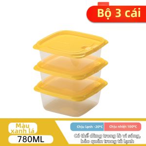 CHAHUA | Hộp Cơm Bằng Nhựa An Toàn Thực Phẩm Thân Thiện Với Giảm Cân Có Thể Hâm Nóng Và Kín Khít