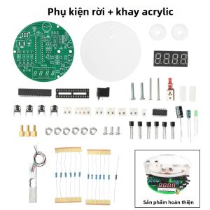Aideepen | Bộ Dụng Cụ Cân Điện Tử Tự Chế 5V Tải Trọng 1KG Tích Hợp Mô-đun Thực Hành Hàn Vi Điều Khiển HX711 Và Màn Hình Hiển Thị Kỹ Thuật Số Dạng Ống Cho Mạch Tích Hợp
