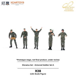XCARTOYS | Military Operation Soldier Figures