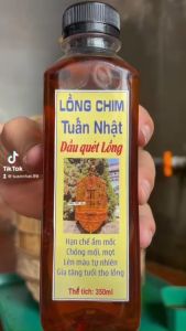 Dầu Quét Lồng Chim Cao Cấp Tuấn Nhật. Dầu Ủ Lồng Chim Lên Màu Tăng Tuổi Thọ Lồng