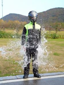 Raincoat(hoods+raincoats+pants+shoes Cover) Motorcycle Waterproof Rainsuit Plus Size Original 100% Motor Baju Hujan