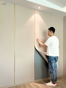 ZHIBA | Self-adhesive Waterproof Hemp Wallcovering