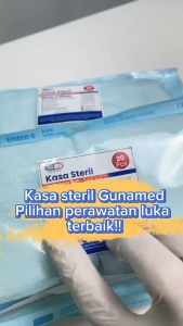 Kasa Steril Gunamed Serbaguna 10cm x 12cm Isi 20 PCS