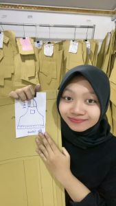 【COD】Pola Celemek Masak | Pola Baju Wanita Lengkap | Pola Instan | Pola Jiplak | Pola Jahitan Lengkap Firdaus Busana