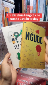 Sách Combo 2 Cuốn : Tư Duy Ngược + Tư Duy Mở (Nguyễn Anh Dũng) - SBOOKS