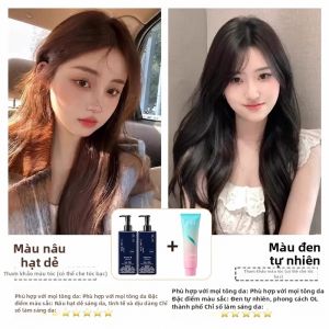 DONGRAN | Kem Nhuộm Tóc Nhẹ Không Bẩn Che Phủ Tóc Xám