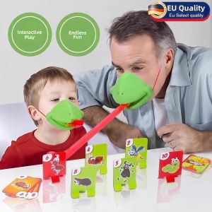ZHENMIAO | Parent-Child Fun Frog Mouth Game Reaction and Oral Muscle Exercise Toy
