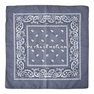 Bandana Slayer Multifungsi Motif Paisley Ukuran 53x53cm