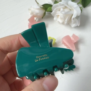 [SG|Premium & Tight] French Chic Cellulose Acetate Small Hair Claw Hair Grip for Half Up-do 4cm Hair Clamp Hair Accessories for women Dress Up Singapore