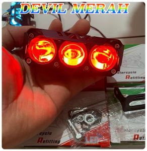 COD LAMPU FOGLAMP TEMBAK SQL LASER DEVIL HI LOW SUPER TERANG