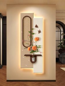 MUWU | Vintage Style High-end Sensation Sandstone Wall Hanging for Entryway Living Room Corridor