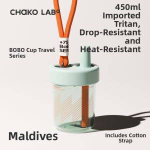 CHAKOLAB | Large Capacity Portable Straw Water Cup