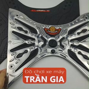Thảm lót chân xe Nozza GRANDE năm 2023 2024 đời mới nhất - tấm để sàn gác chân cao su Yamaha